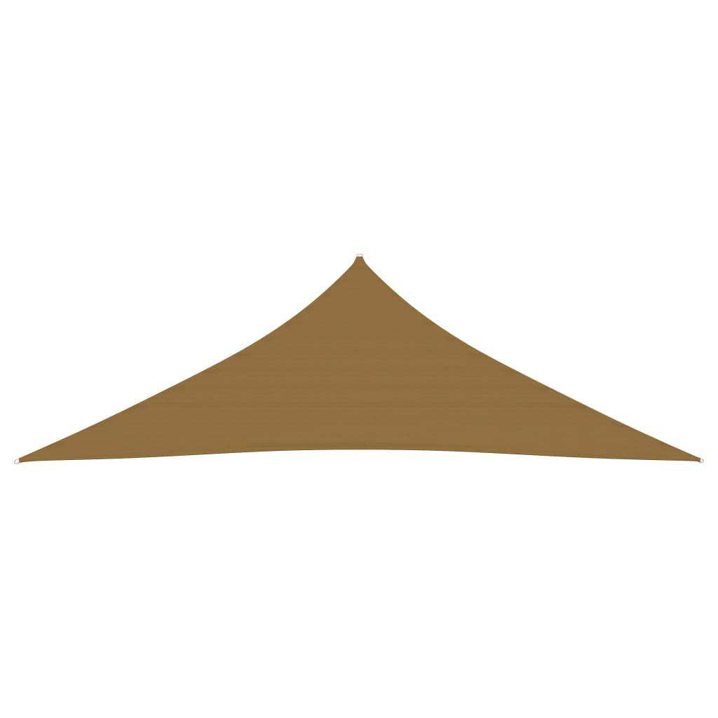 Helloshop26 - Voile toile d'ombrage parasol 160 g/m² PEHD 4 x 4 x 5,8 m taupe - Imagen 2