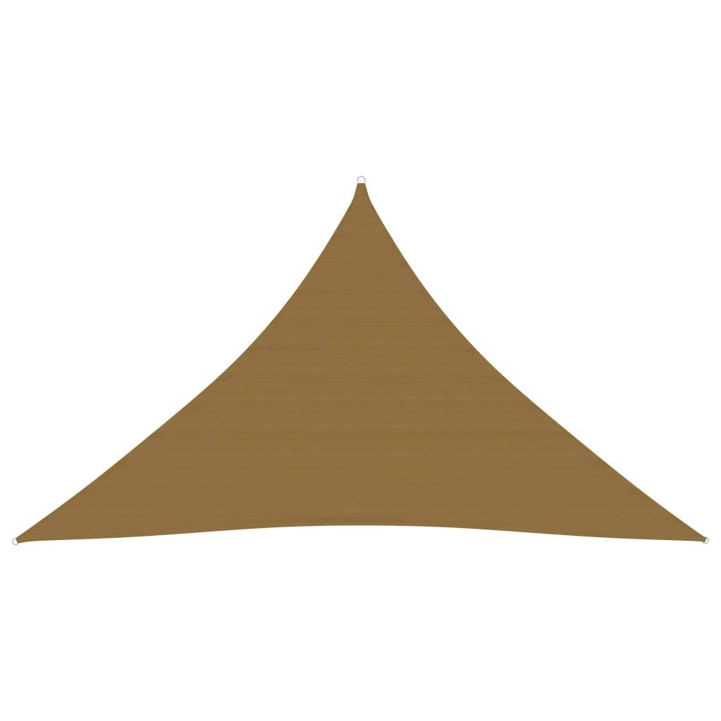 Helloshop26 - Voile toile d'ombrage parasol 160 g/m² PEHD 4 x 4 x 5,8 m taupe - Imagen 1