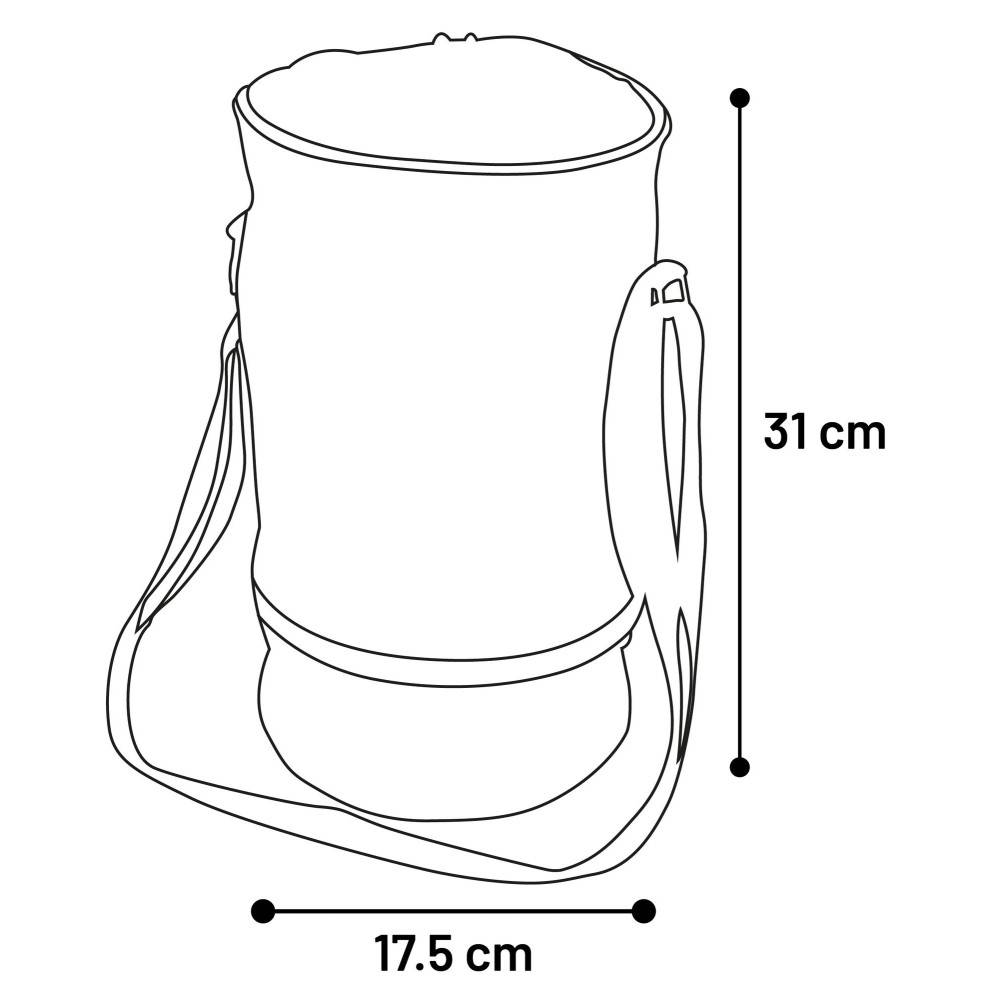 Flamingo - Récipient alimentaire de voyage 4 L, Buster Gris foncé pour chien - Imagen 3