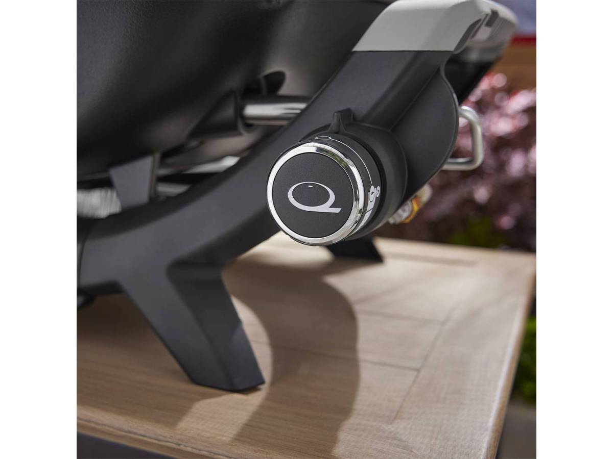 Weber - Barbecue à gaz Q 2100N noir + Housse + Plan de travail + Plancha (1/2) - Weber - Image 8