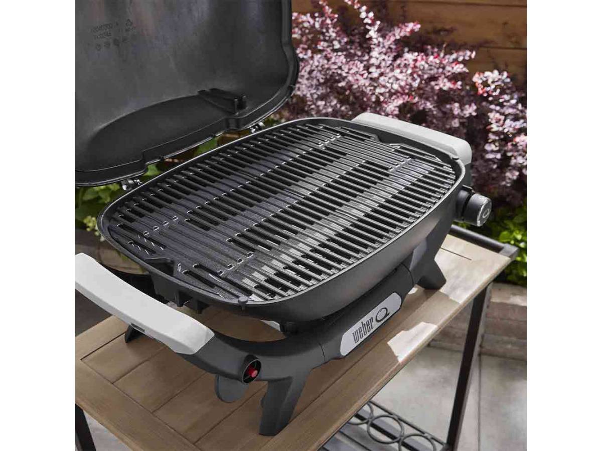 Weber - Barbecue à gaz Q 2100N noir + Housse + Plan de travail + Plancha (1/2) - Weber - Image 7