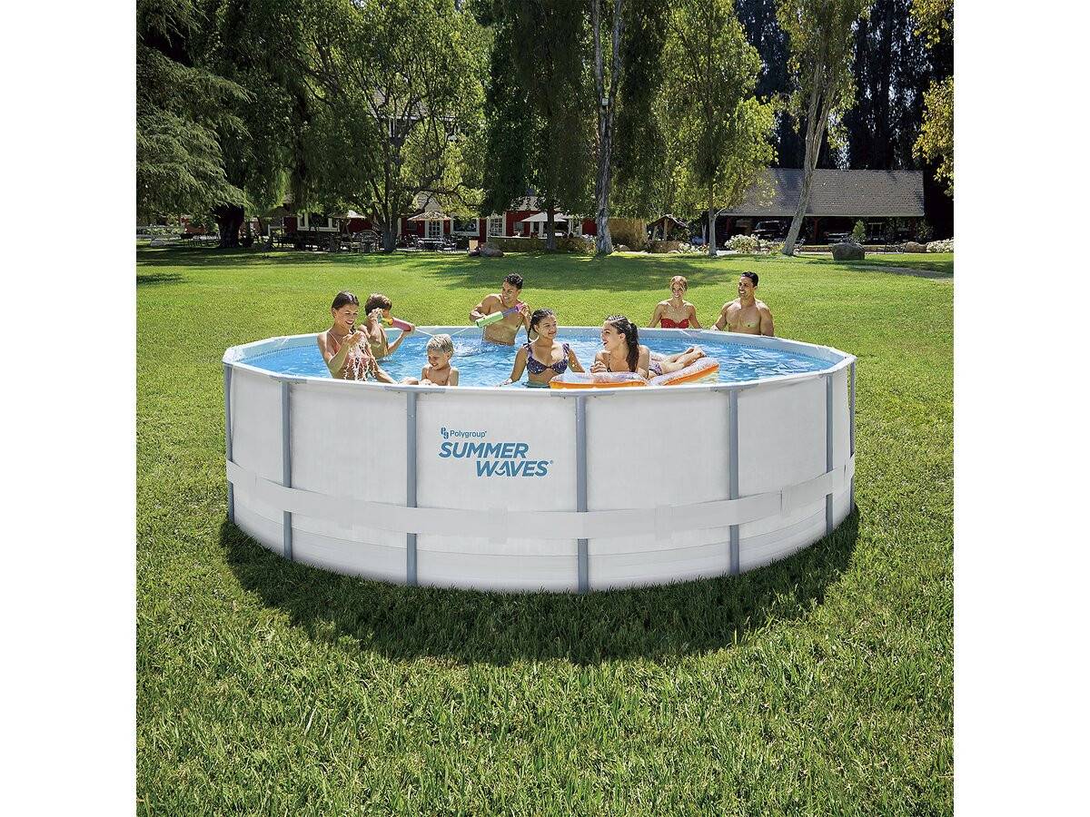 Habitat Et Jardin - Piscine Hors-sol Tubulaire "elite" - ø 4.88 X 1.22 M -habitat Et Jardin - Imagen 2