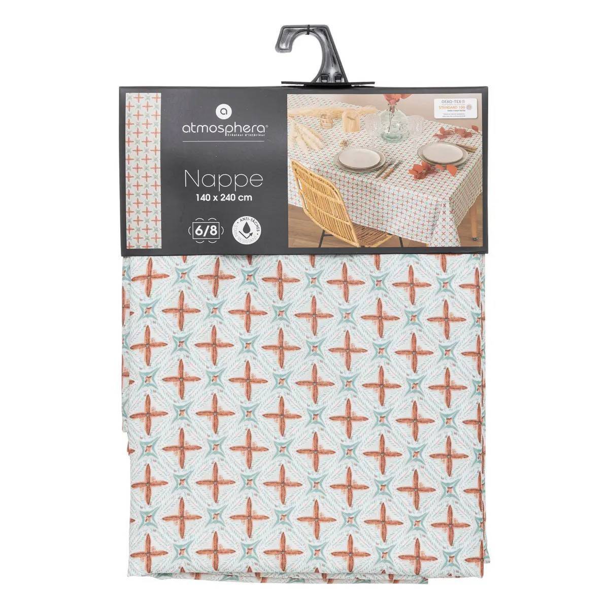 Nappe anti-tache tissu imprimé Jaky 140 x 240 cm - Imagen 3