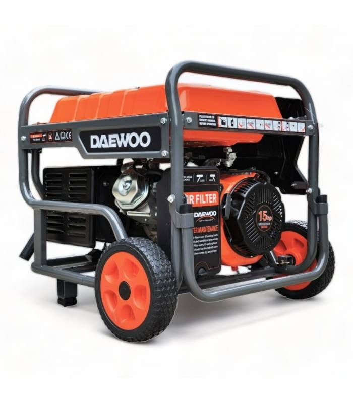Groupe électrogène à essence 6500W, démarrage électrique, Régulateur AVR  - DAEWOO GDS7950E - Image 4