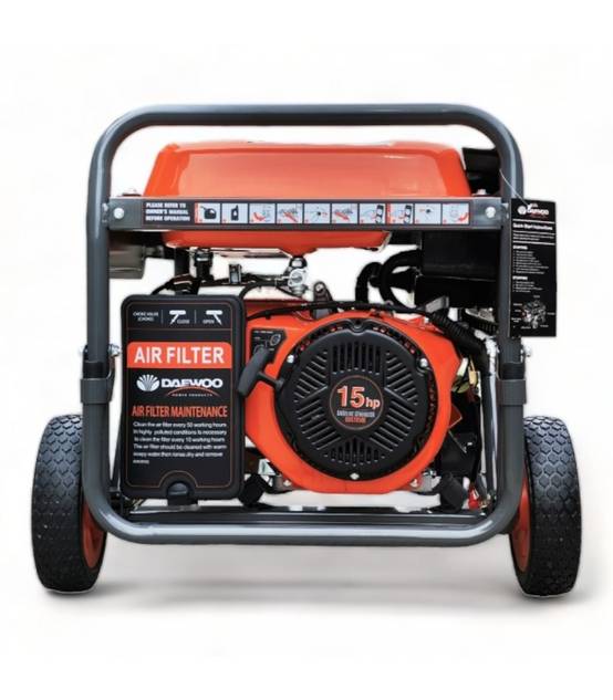Groupe électrogène à essence 6500W, démarrage électrique, Régulateur AVR - DAEWOO GDS7950E - Image 7