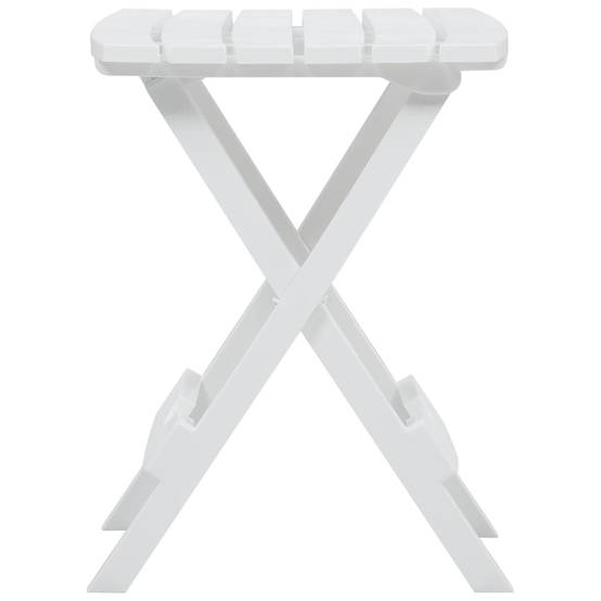 Table bois composite Prolenta Blanc 44,5 X 38,5 X 50 cm - P87209B - Image 4