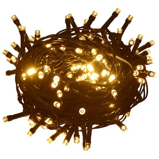 Guirlande Lumineuse XXL PVC 1000 LED 8 Effets pour Noël 100m Blanc Chaud – ComfortXL Outdoor Living - Image 1