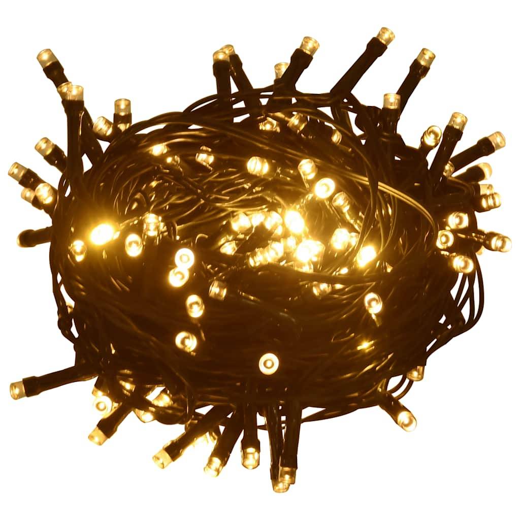 Guirlande Lumineuse XXL PVC 1000 LED 8 Effets pour Noël 100m Blanc Chaud – ComfortXL Outdoor Living - Image 1