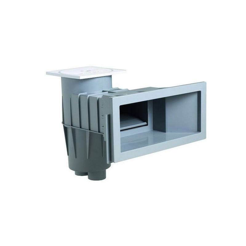 Hayward - Skimmer Hayward Premium 3119 grande meurtrière - piscine béton/liner - Gris clair