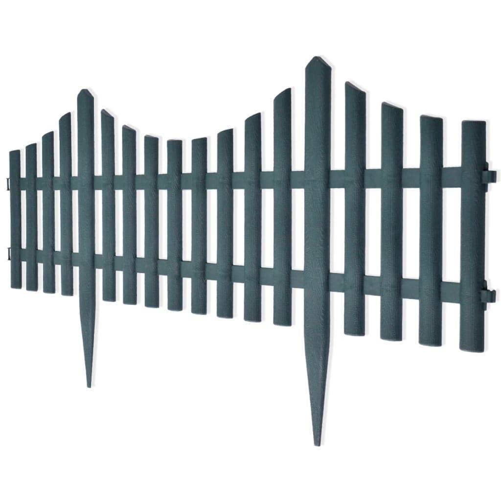 Bordure jardin décorative plastique aménagement massifs délimitation pelouse 10m vert - ComfortXL Outdoor Living - Image 3
