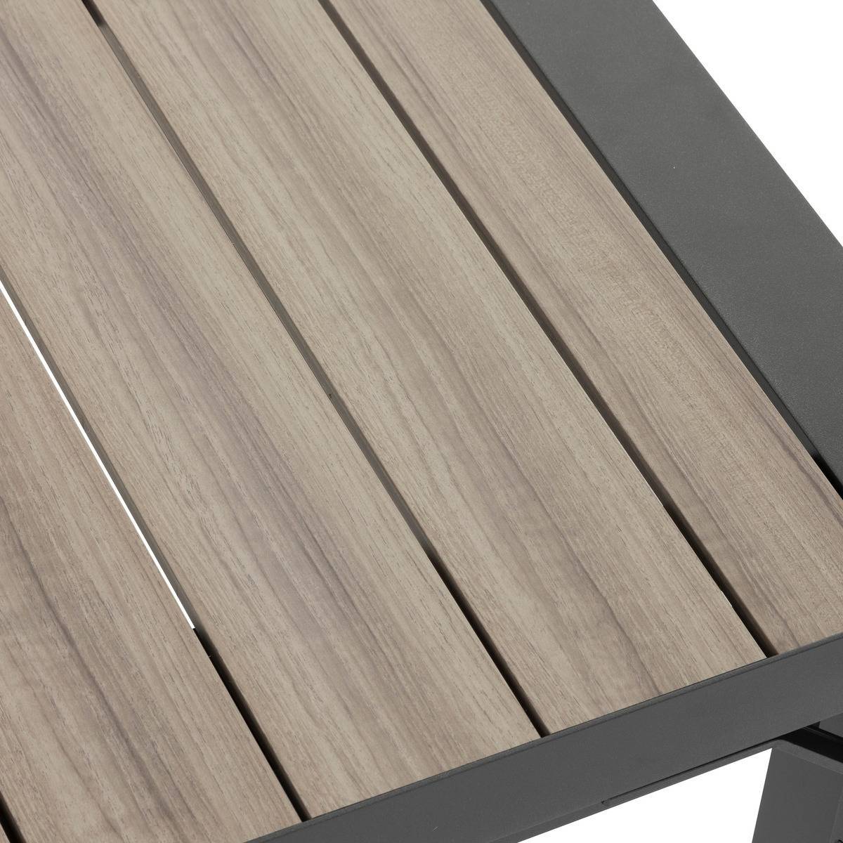 Hesperide - Table de jardin extensible "Évasion" en aluminium seigle & graphite traité époxy 10 places Hespéride - Imagen 4
