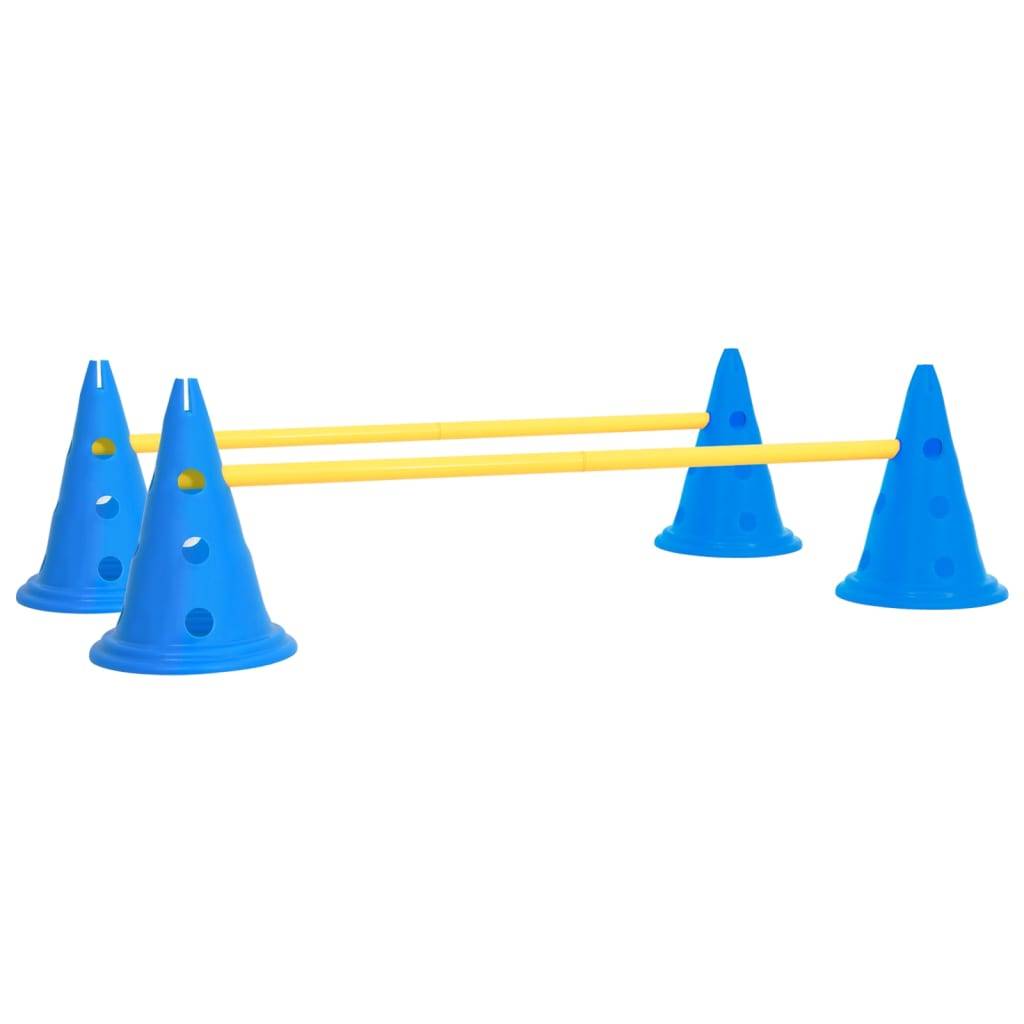 Vidaxl - Ensemble d'obstacles d'activité pour chien Bleu et jaune vidaXL 150952 - Imagen 2
