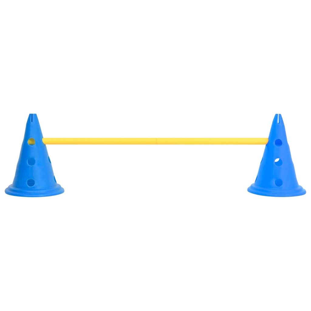 Vidaxl - Ensemble d'obstacles d'activité pour chien Bleu et jaune vidaXL 150952 - Imagen 9