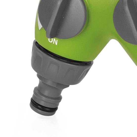 Distributeur pour arrosage 2 voies Raccord rapide 1" Robinet réglable VITO - Image 3
