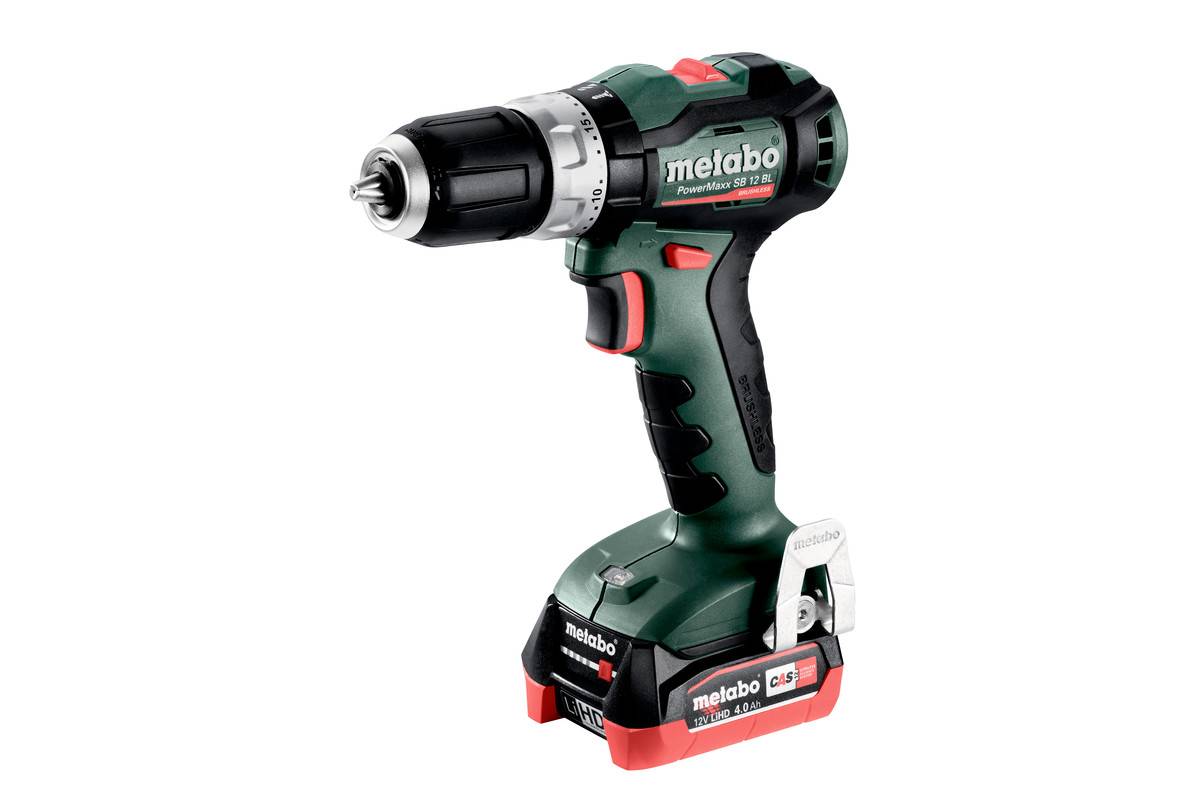 Metabo - Perceuse à percussion METABO - powermaxx bs12 bl -12V 2X4AH LI-POWER - CHARGEUR ASC 50 - METABOX 118 - 601046800 - Imagen 1