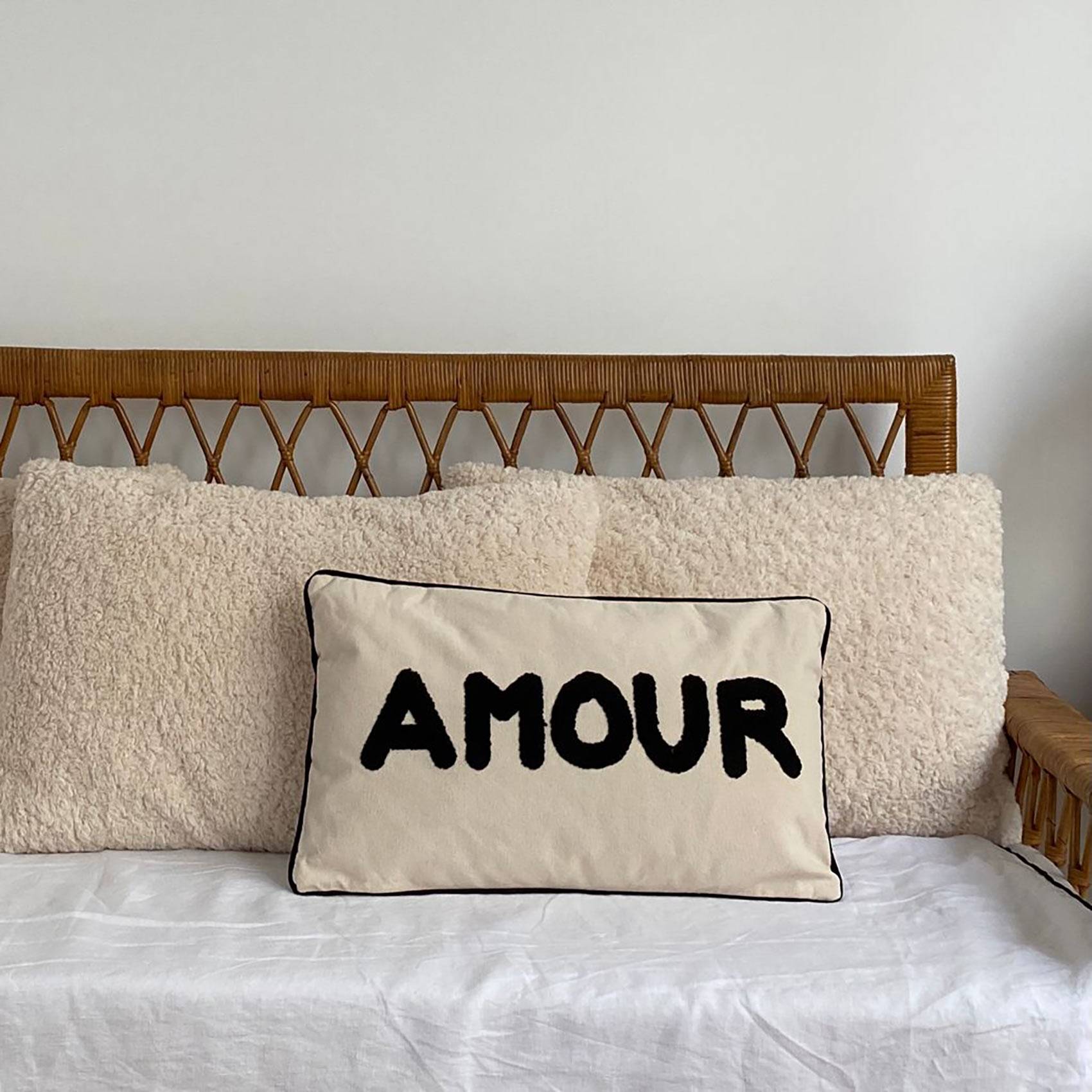 Opjet - Coussin déhoussable AMOUR - OPJET - Polyester - Naturel - Imagen 4