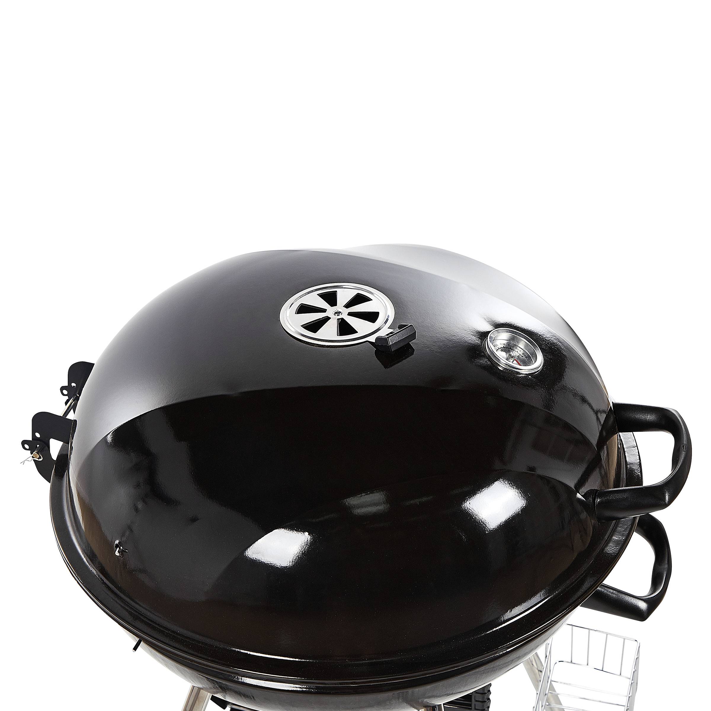 Beliani - Gril à charbon de bois Acier Noir MARAPI - Beliani - Imagen 8