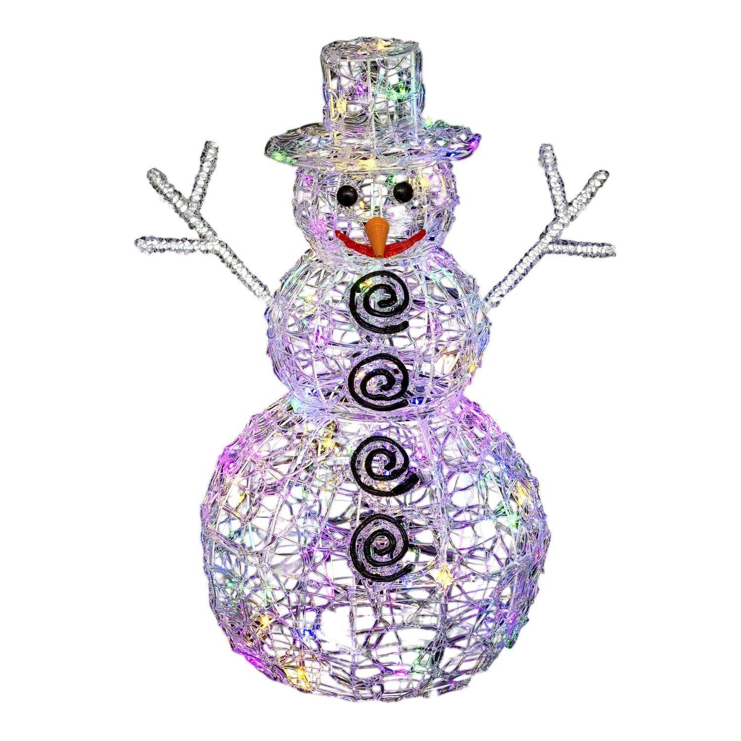 Atmosphera - Décoration de Noël lumineuse d'extérieur - Bonhomme de neige - Atmosphera - Imagen 1