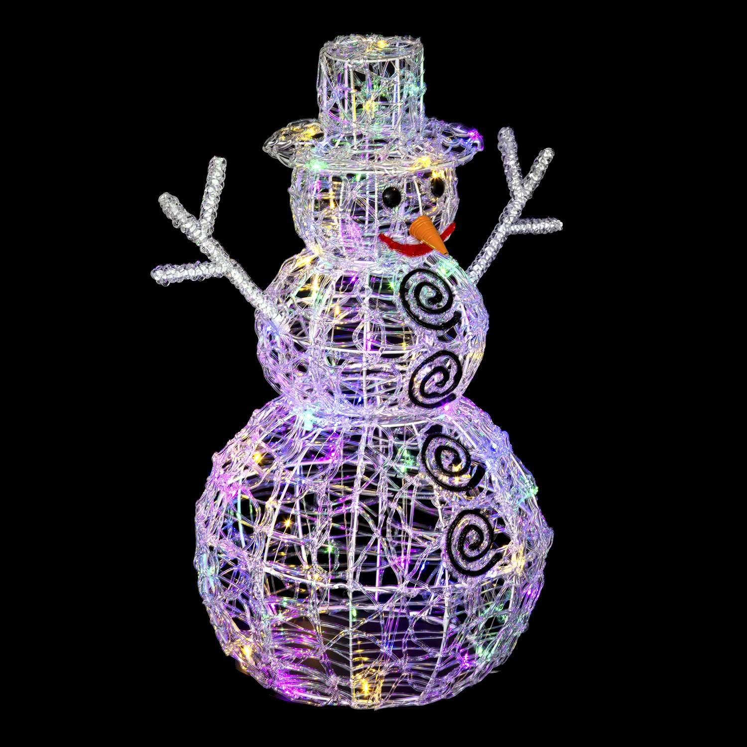 Atmosphera - Décoration de Noël lumineuse d'extérieur - Bonhomme de neige - Atmosphera - Imagen 3