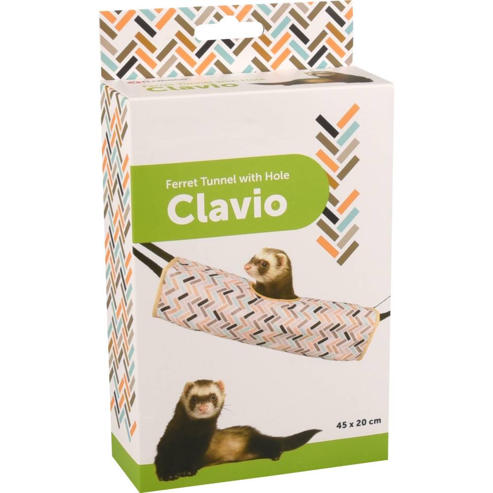 Tunnel pour furet CLAVIO 45 x 20 cm pour rongeur - Imagen 5