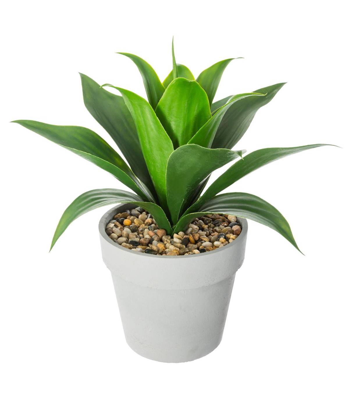 Plante artificielle Aloe vera en pot H 34 cm - Image 1