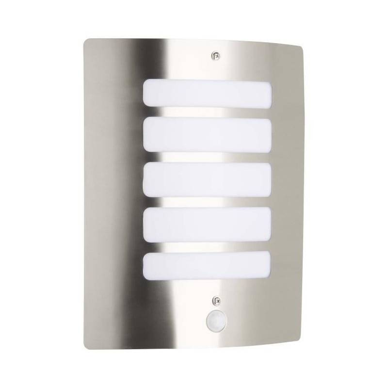 Brilliant - Lampe Exterieure Avec Detecteur Todd Acier Ampoule E27 Max 60 W - Brilliant