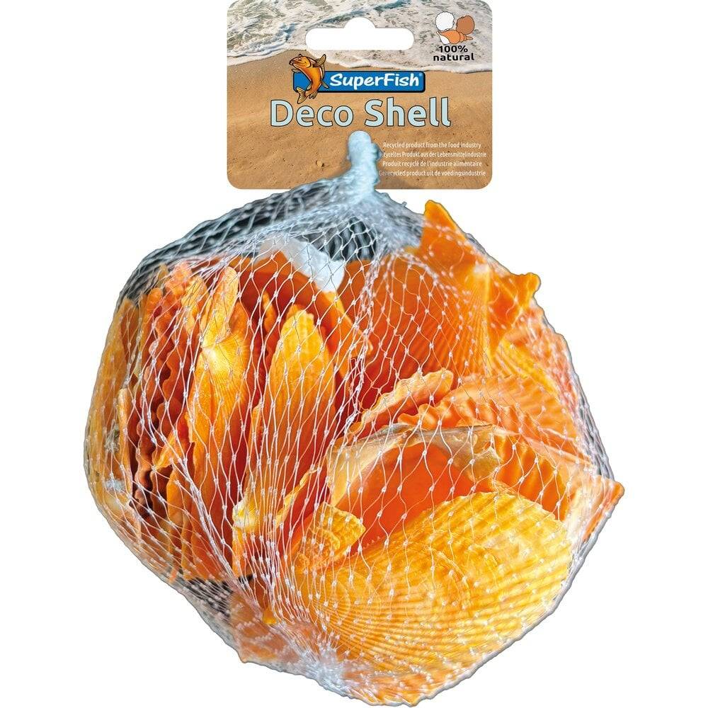 Superfish - SuperFish Déco Coquille Jaune 200 g - SUPERFISH