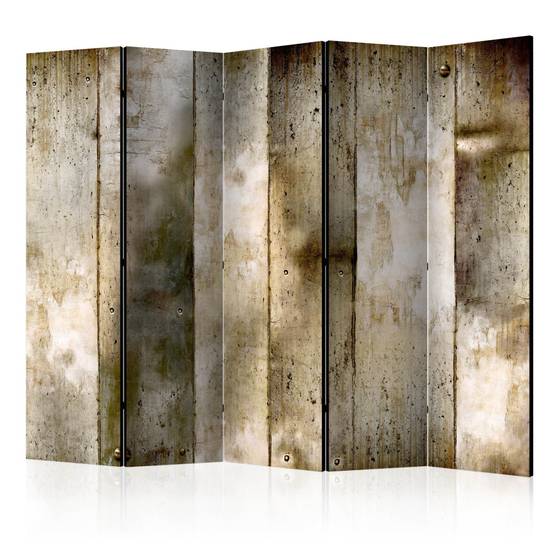 Paravent 5 Volets "Gold Stripes" 172x225cm - Image 1