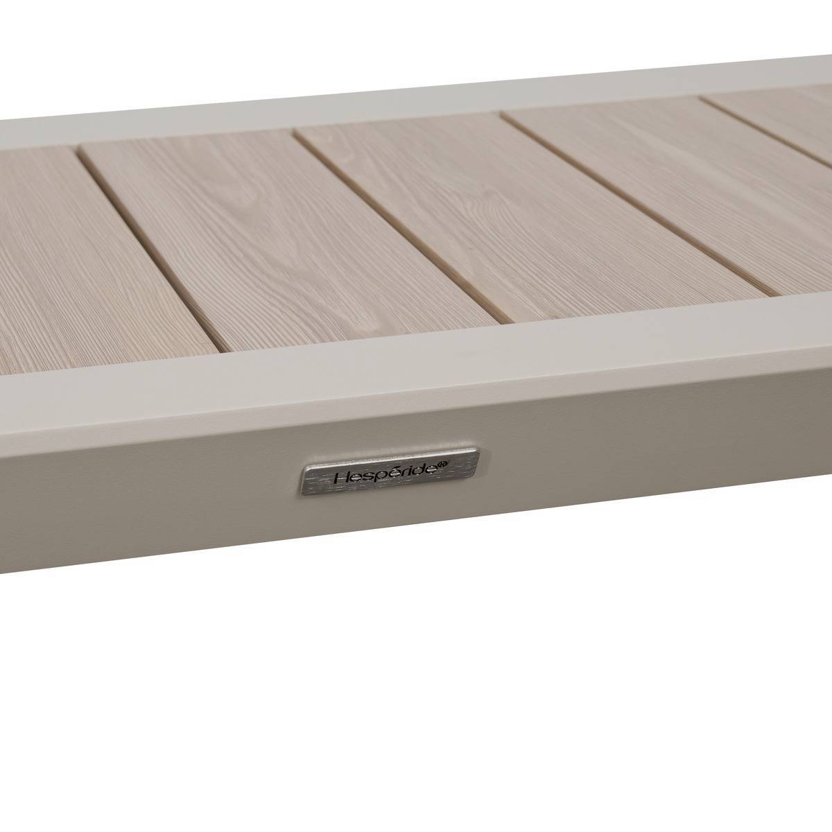 Hesperide - Table de jardin 2 places Evasion beige lin - Hespéride - Image 5