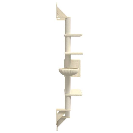 Vidaxl - Arbre à chat mural avec griffoir crème 180 cm vidaXL 172401 - Image 6