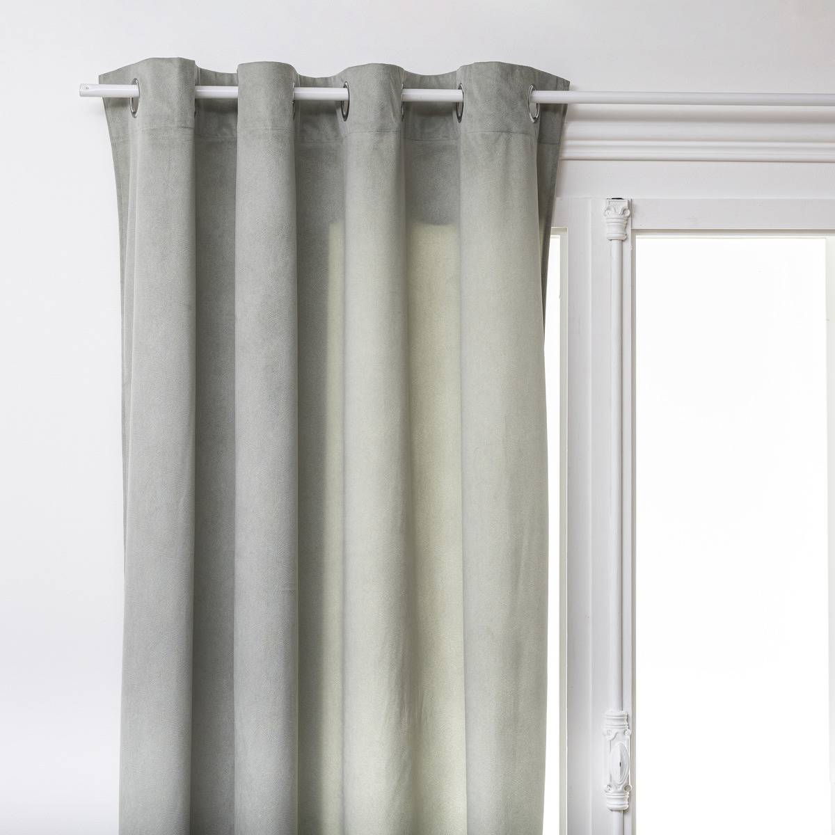 Atmosphera - Rideau "Lilou" vert céladon 140x260cm - Atmosphera Créateur d'intérieur - Imagen 1