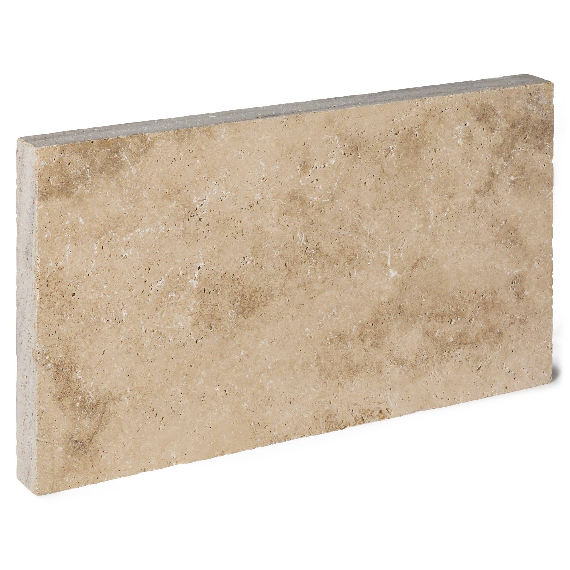 Bordure de jardin Travertin Beige Nuancé 61x33x5 cm (à l'unité) - RO'MA NATURE - Image 2