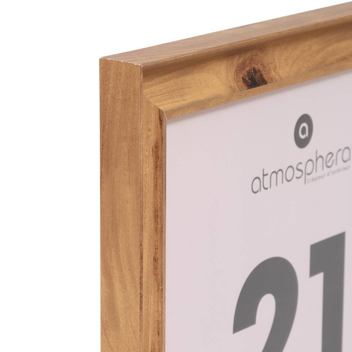 Atmosphera - Cadre photo "Mae" en bois 21x30cm - Atmosphera Créateur d'intérieur - Imagen 5