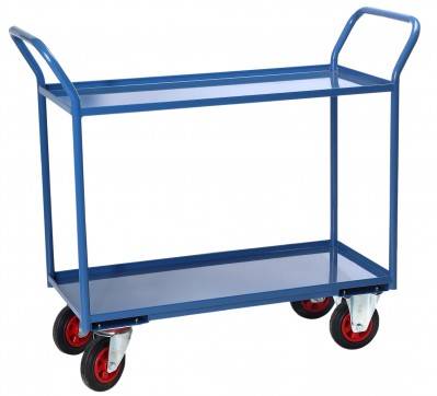 Servante à 2 plateaux tôle 935 x 435 mm 400 kg - FIMM - 880000552