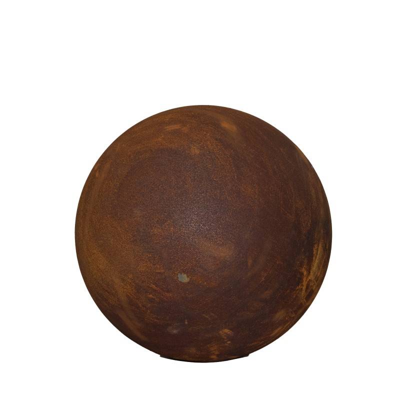 Jardinex - Boule rouillée jardin métal oxydé - Rouille 50 cm - Jardinex - Imagen 8