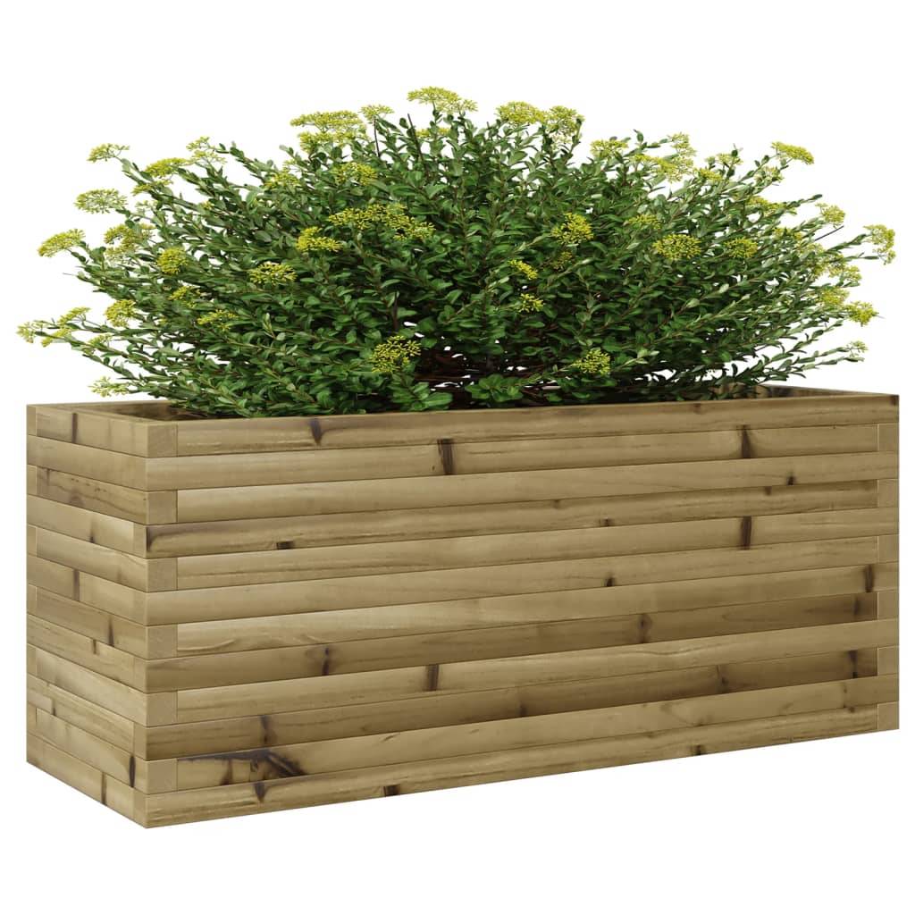 Maison Chic - Jardinière, Bac à fleurs, Pot de fleurs 110x40x46 cm bois de pin imprégné - Imagen 4