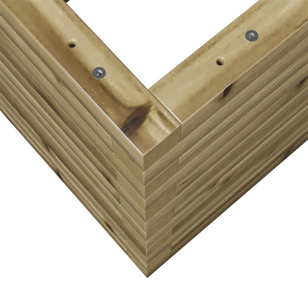 Maison Chic - Jardinière, Bac à fleurs, Pot de fleurs 110x40x46 cm bois de pin imprégné - Imagen 8