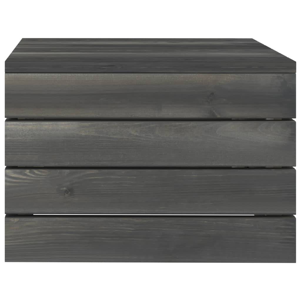 Helloshop26 - Salon de jardin palette meuble d'extérieur ensemble de mobilier 2 pièces avec coussins bois de pin massif - Imagen 7
