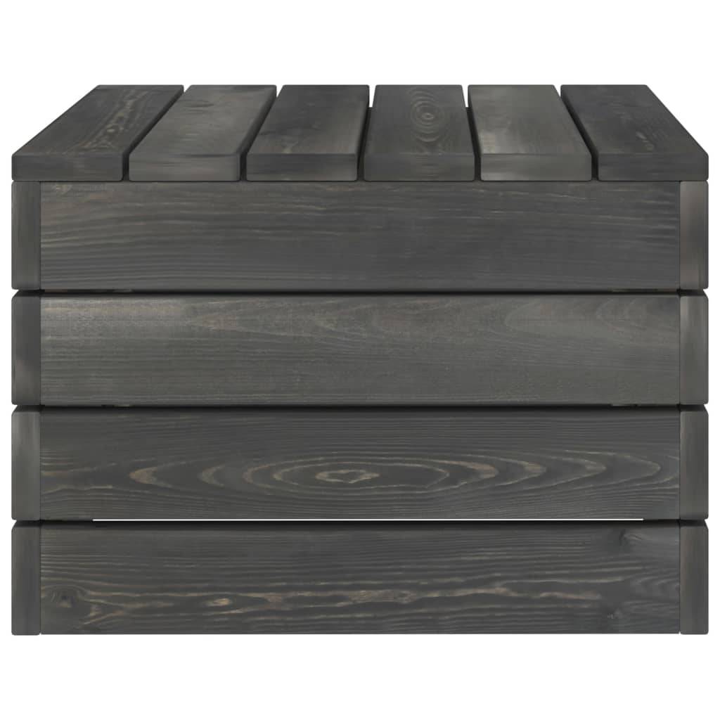 Helloshop26 - Salon de jardin palette meuble d'extérieur ensemble de mobilier 2 pièces avec coussins bois de pin massif - Imagen 8
