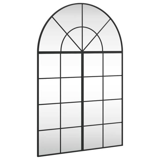 Maison Chic - Miroir mural noir 80x120 cm arche fer Maison Chic - Image 1