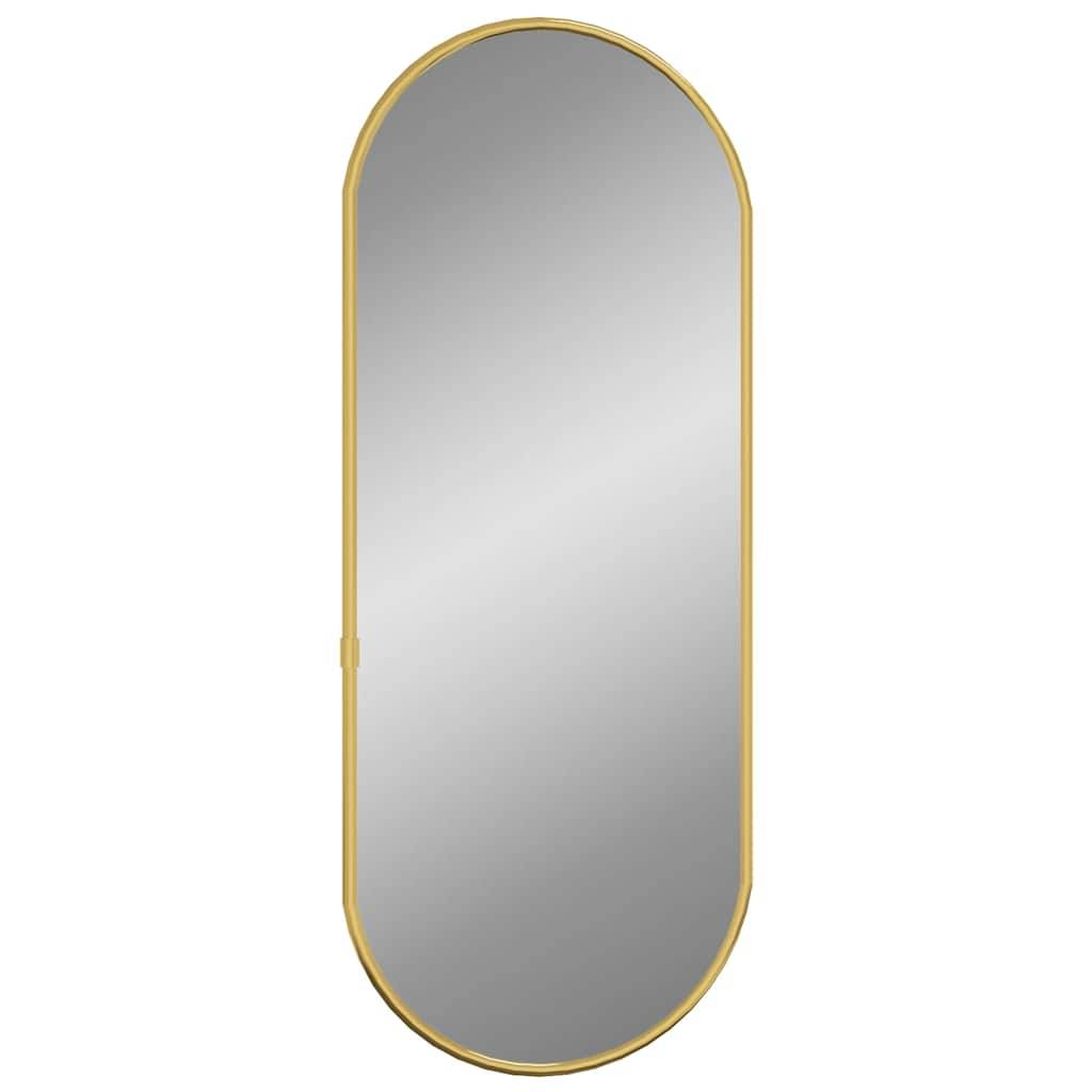 Maison Chic - Miroir mural - Miroir décoratif Doré 50x20 cm Ovale - Image 3