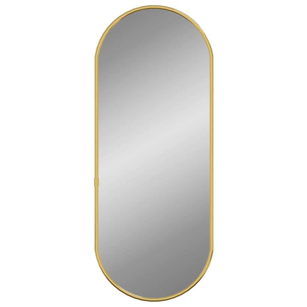 Maison Chic - Miroir mural - Miroir décoratif Doré 50x20 cm Ovale - Image 1