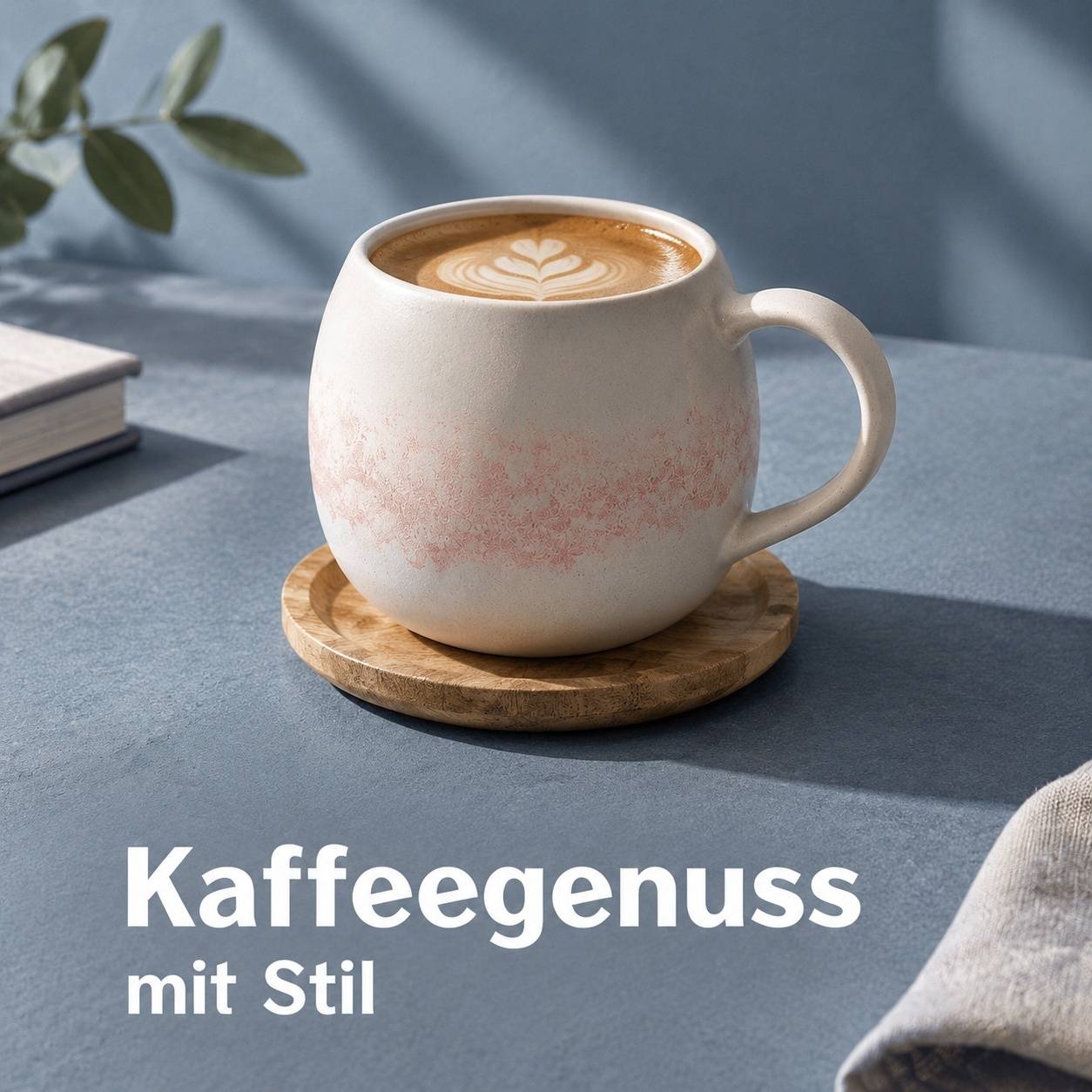 Tasse à Café Cappuccino avec Sous-Tasse - Image 2