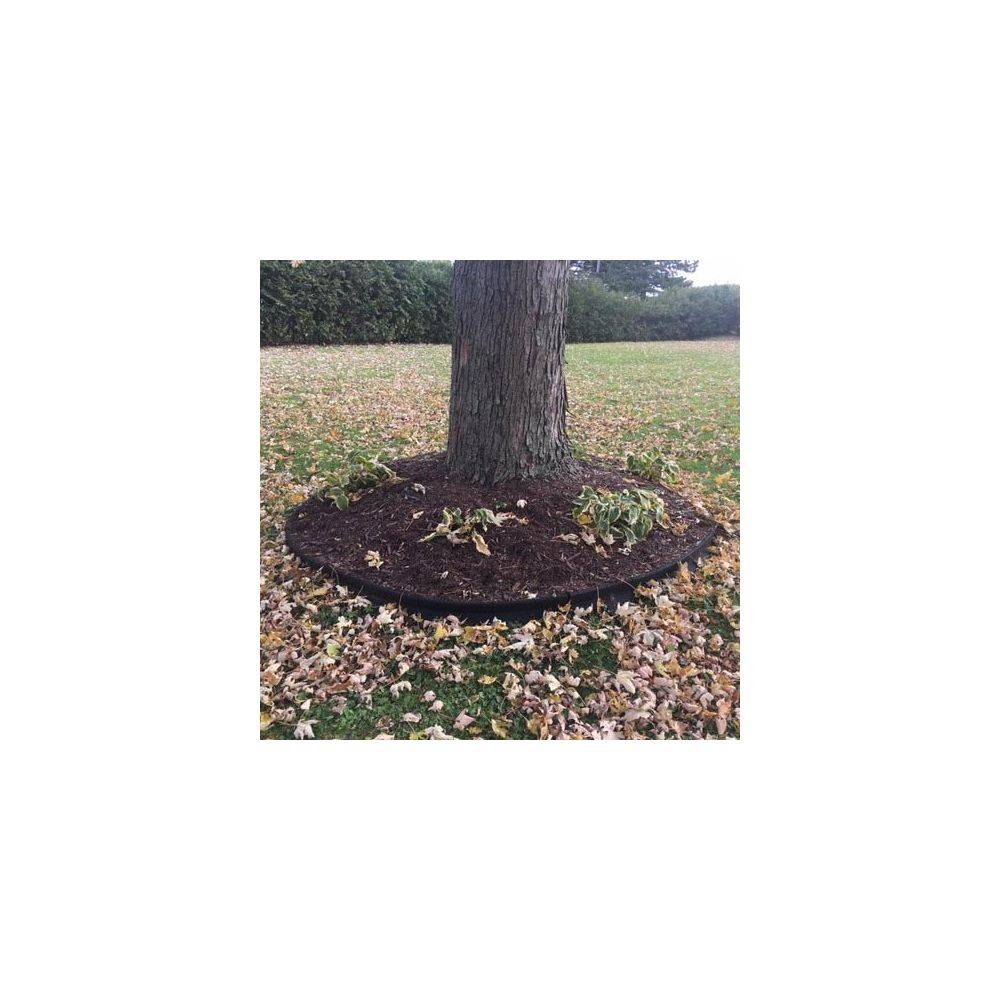 Technoflex - Bordure de jardin en caoutchouc recyclé noir Lot de 4 - Imagen 4