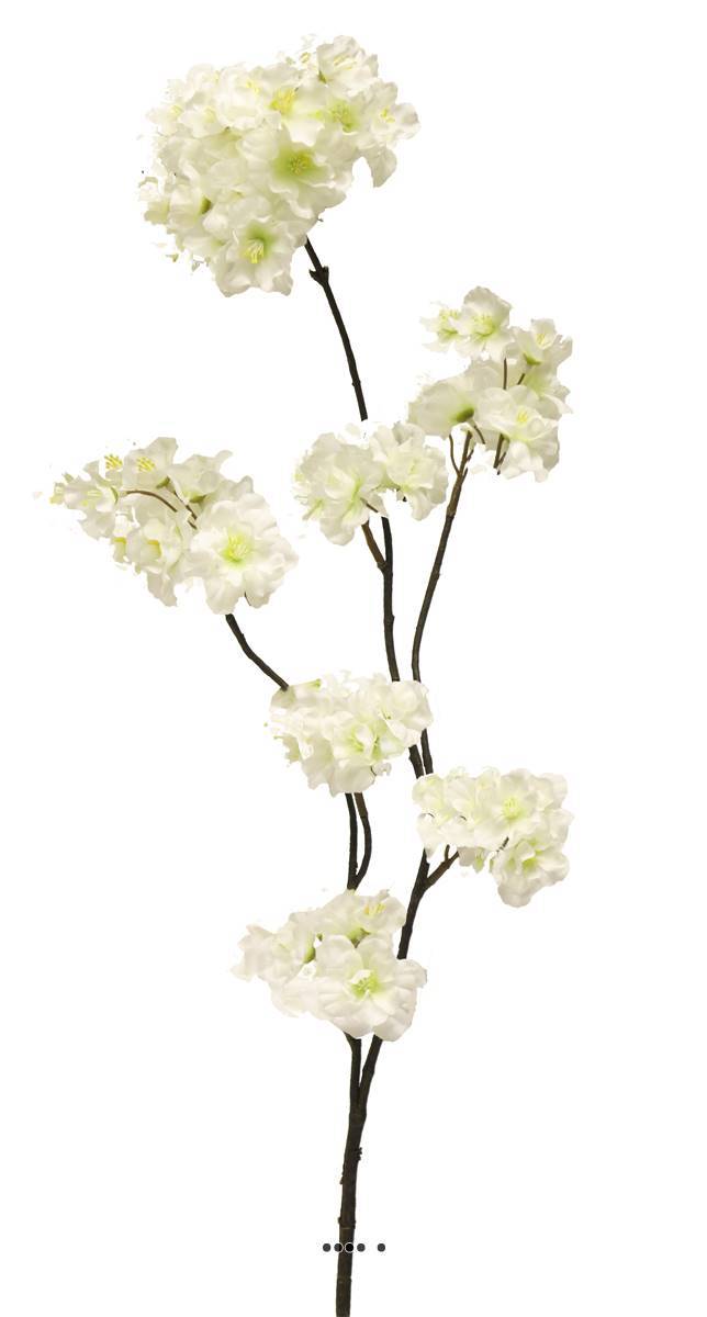 Artificielles - Branche de Cerisier artificielle, H 84 cm Crème - BEST - couleur: Crème - Imagen 2