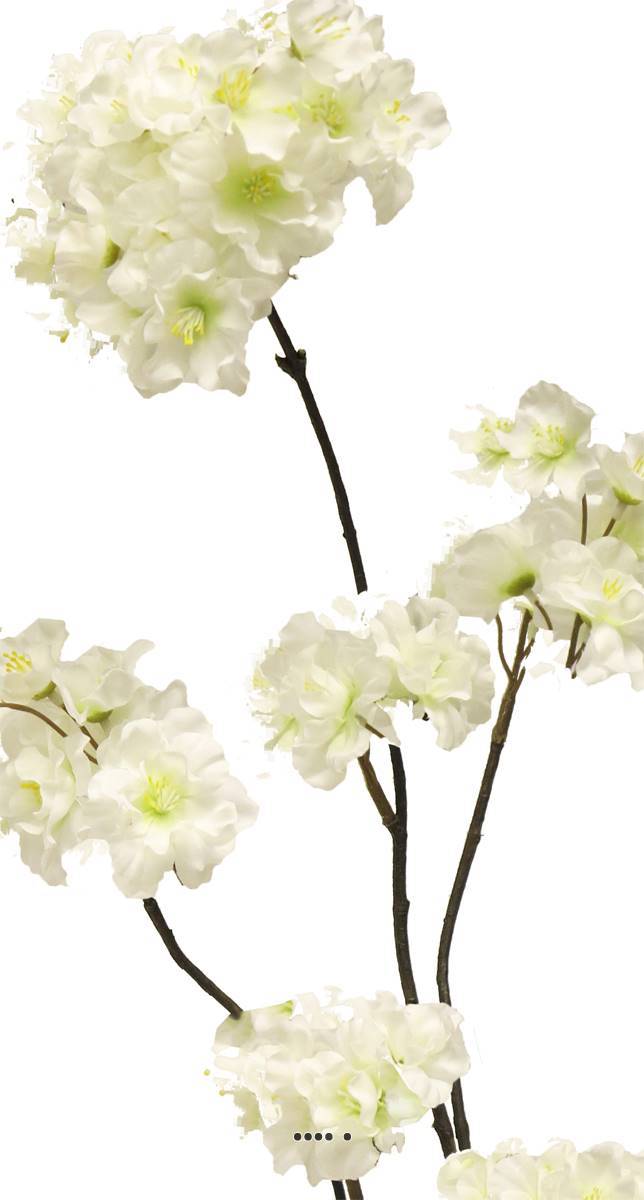 Artificielles - Branche de Cerisier artificielle, H 84 cm Crème - BEST - couleur: Crème - Imagen 3