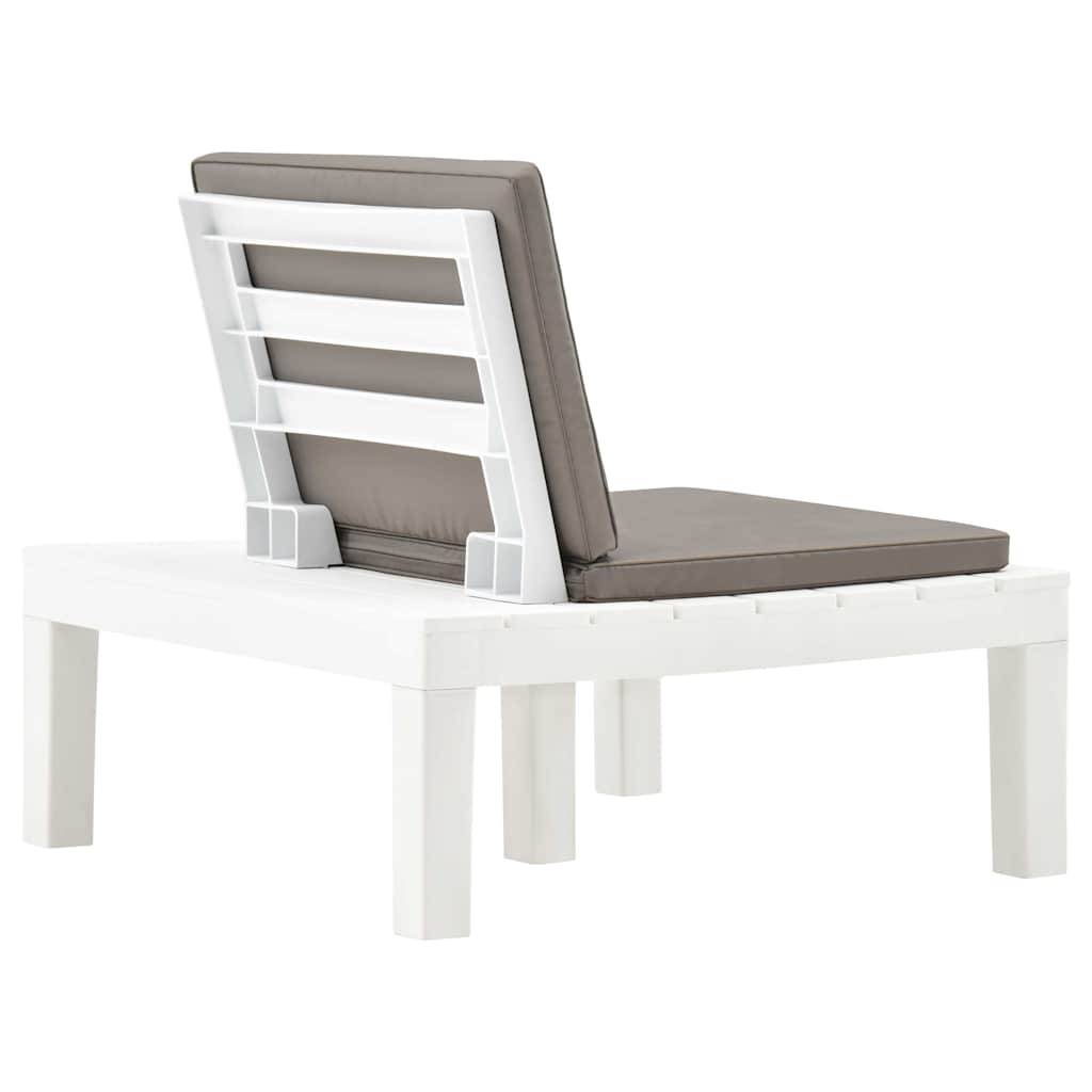 Prolenta Premium - Chaises de jardin plastique blanc 78 x 78 x 70 cm - Prolenta premium p3120.1 - Image 4
