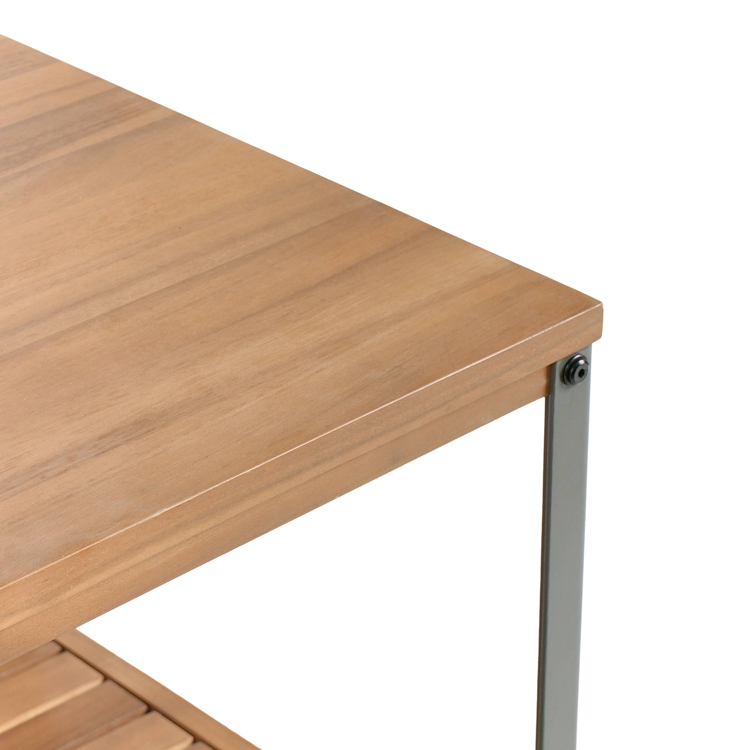 Beliani - Cuisine de jardin Bois d'acacia certifié Marron IVREA - 80x50x92- Beliani - Image 6