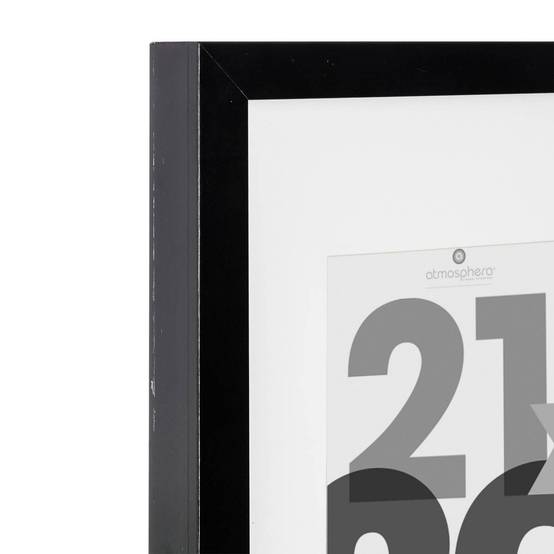Atmosphera - Cadre photo bois "Eva" noir 21x30cm - Atmosphera Créateur d'intérieur - Image 3