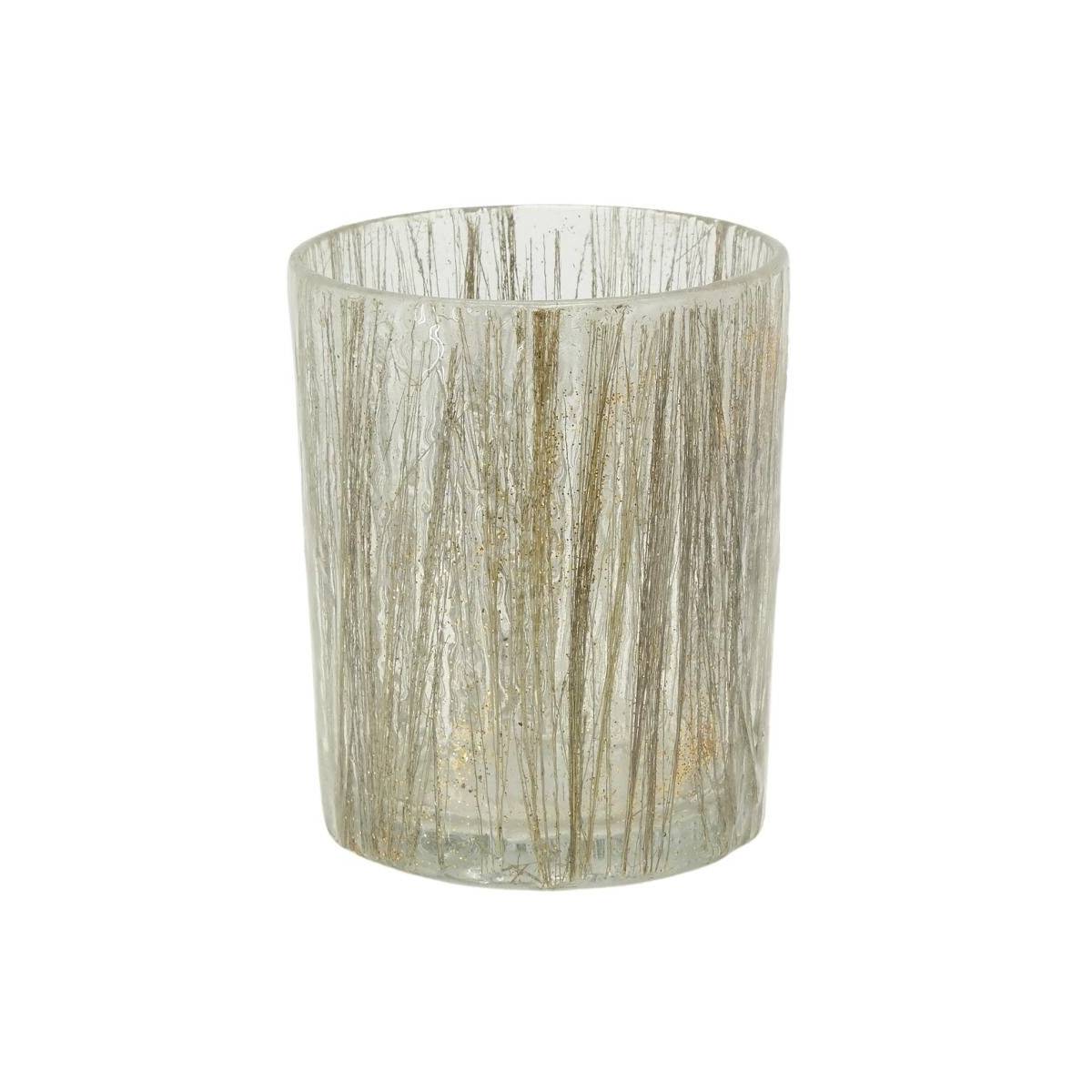 Aubry Gaspard - Photophores en verre Herbes dorées H 13 - Imagen 1